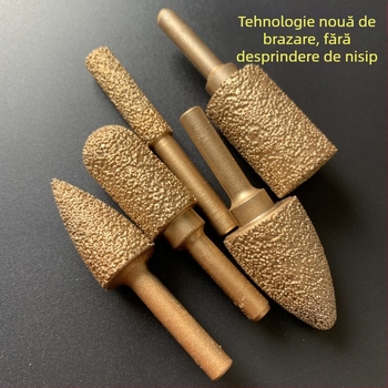 Cap de șlefuire din fontă cu diamant pentru bormașină manuală – pentru fontă, piatră și ceramică, personalizabil
