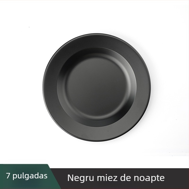 Set de veselă pentru camping, oțel inoxidabil 304 cu strat antiaderent, portabil, 240 g, pentru 1-2 persoane, cu logo imprimat