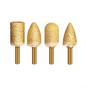 Cap de șlefuit cu diamant sudat pentru bormașină electrică – Xin Yilong, Material: Gold steel sand