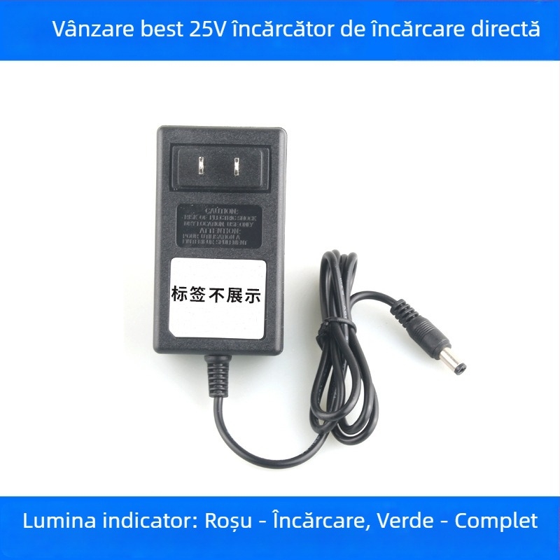 Bormașină manuală, multi-tensiune 12–25V, înainte/înapoi, fără reglaj de viteză, interval de tensiune 220V