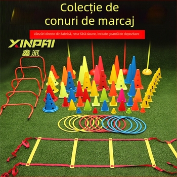 Echipament de antrenament pentru fotbal cu ABS, marcă Xinpai, echipament de obstacole sub forma de găleată conică pentru antrenament, procesare personalizabilă