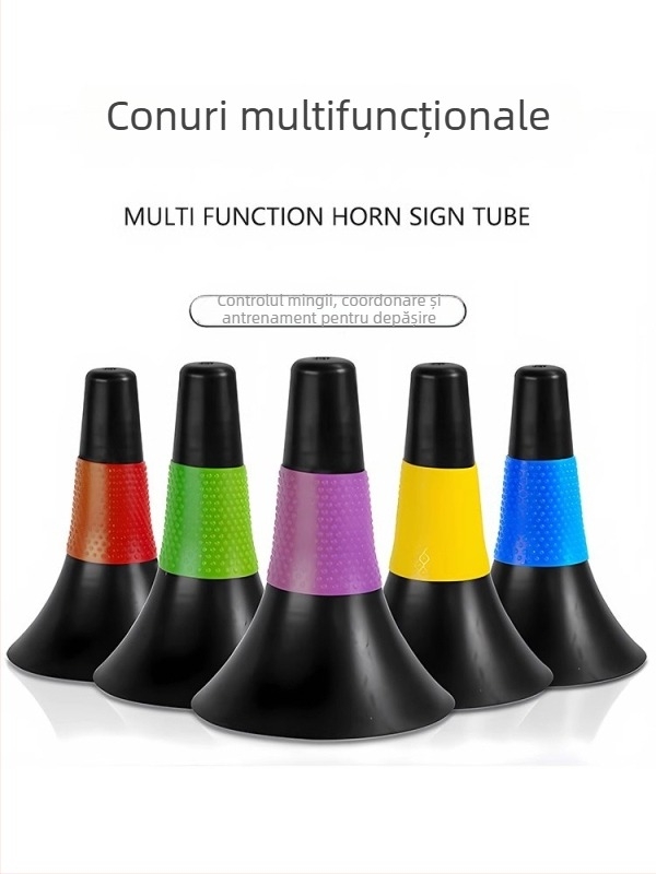 mysports Instrument de antrenament pentru baschet și fotbal – obstacol multifuncțional pentru dribling