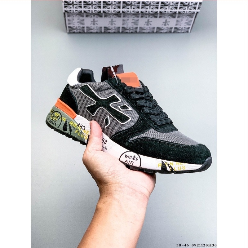 Pantofi sport casual unisex, upper din velur de vițel + textil, șireturi, vârf rotund, talpă plată