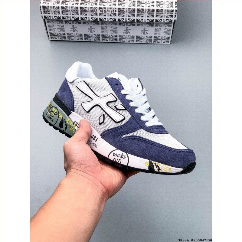 Pantofi sport casual unisex, upper din velur de vițel + textil, șireturi, vârf rotund, talpă plată