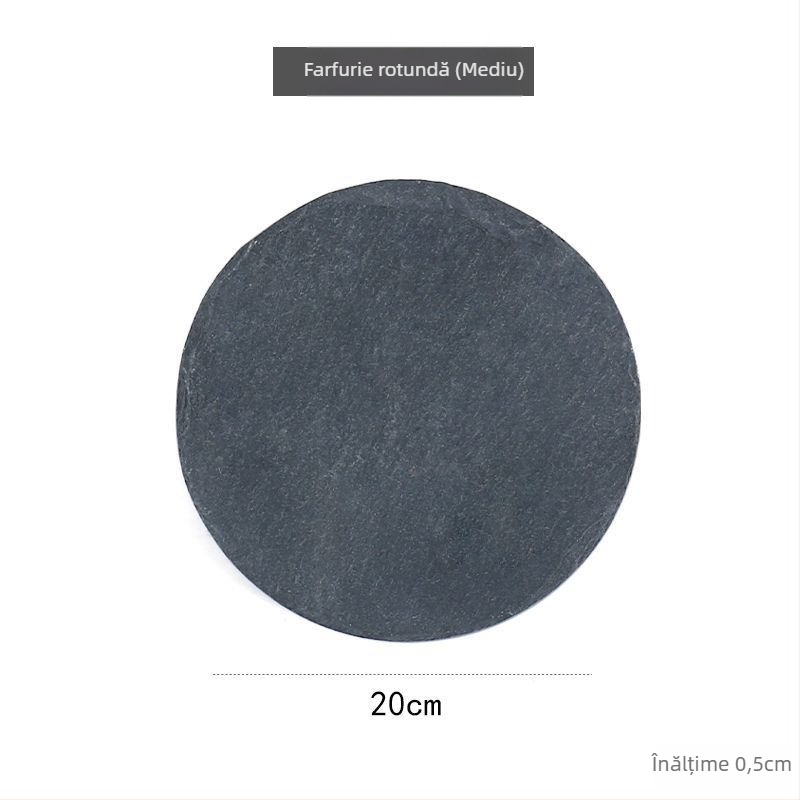 Placă din piatră de porțelan, suprafață mată, formă dreptunghiulară, stil japonez.