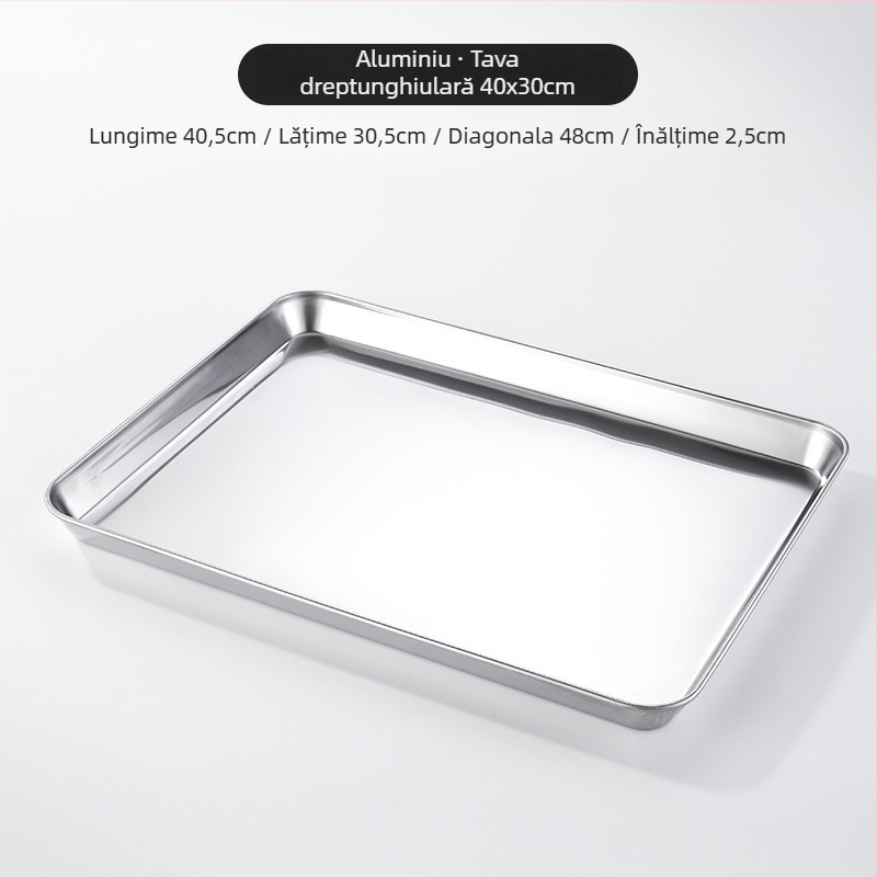 Farfurie din oțel inoxidabil în stil coreean, pătrată, compatibilă cu cuptorul cu microunde, design modern minimalist, calitate premium