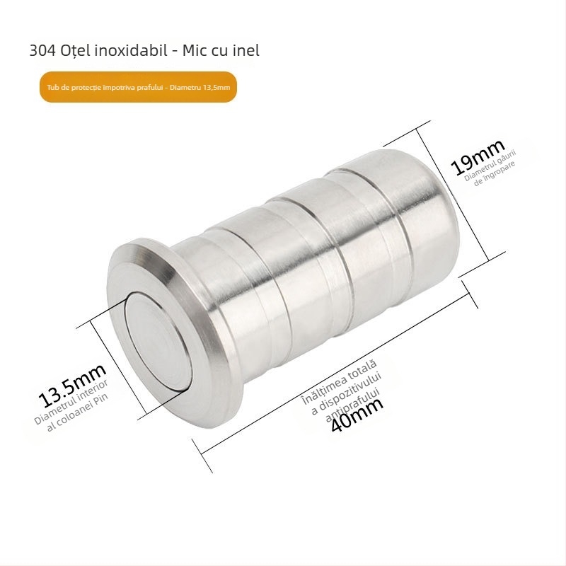 Tub din alamă protejat împotriva prafului pentru doparea orificiului de șurub la ușă – Model 2519/3427, Brand Leyoujia, Stil Lux ușor (Model 2519/3427 · Tip: Tub protejat împotriva prafului · Material: Alamă · Brand: Leyoujia · Stil: Lux ușor)