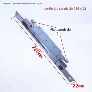 Zăvor pentru ușă anti-furt din oțel inoxidabil, control central, zăvoare ascunse sus și jos, semi-automat — Modelul 101, sanmushi