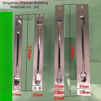 Zăvor pentru ușă anti-furt din oțel inoxidabil, control central, zăvoare ascunse sus și jos, semi-automat — Modelul 101, sanmushi