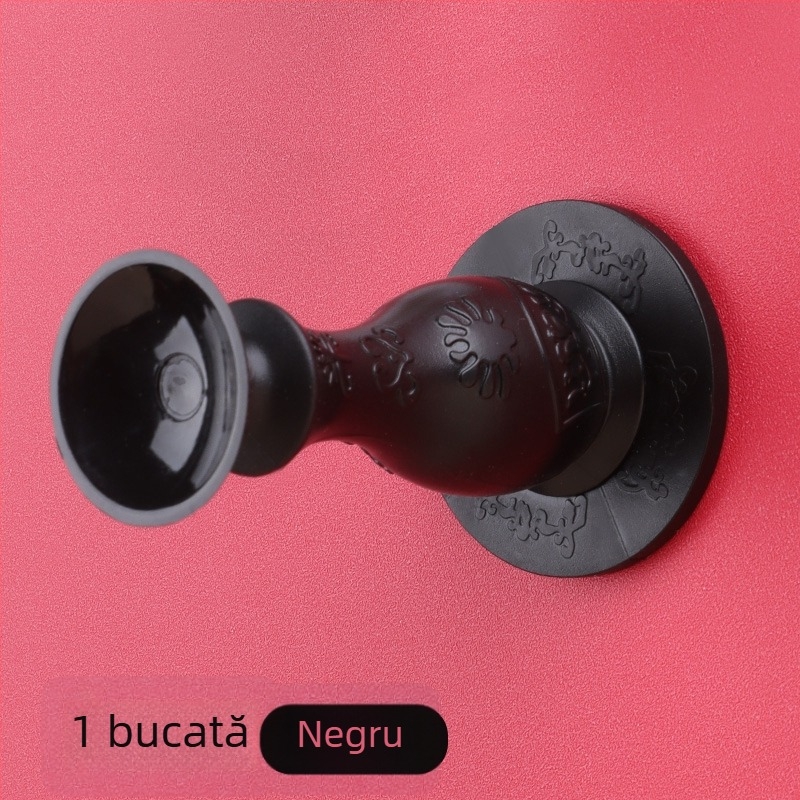 Stoper de ușă din silicon — montaj fără găuri, anti-coliziune, pentru ușile de intrare și cele din spate