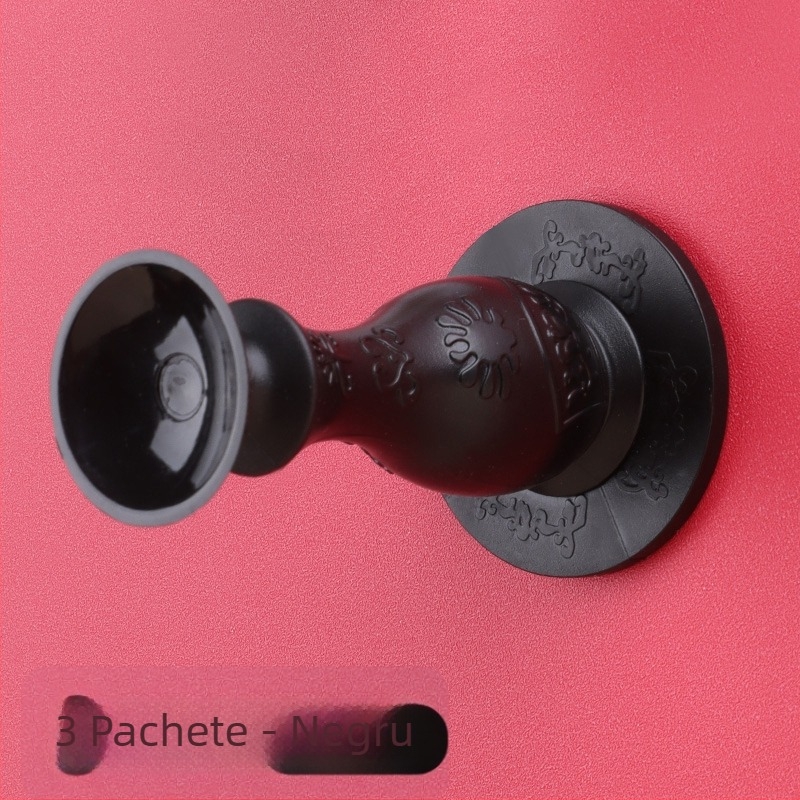 Stoper de ușă din silicon — montaj fără găuri, anti-coliziune, pentru ușile de intrare și cele din spate