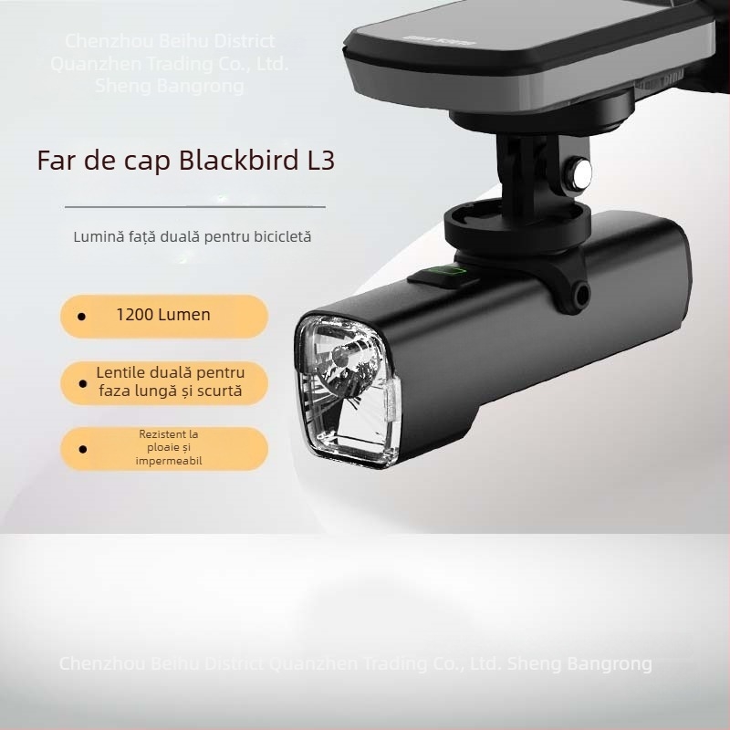 Sheng bangrong far frontal pentru bicicletă, pentru plimbări nocturne, montaj cu eliberare rapidă, impermeabil, luminozitate înaltă, potrivit pentru biciclete montane și de șosea