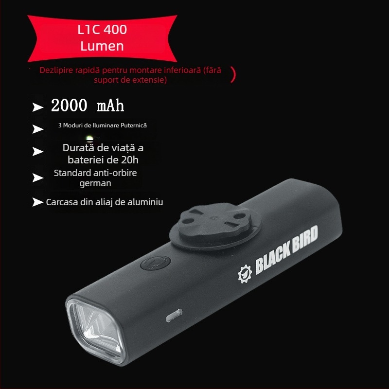 Sheng bangrong far frontal pentru bicicletă, pentru plimbări nocturne, montaj cu eliberare rapidă, impermeabil, luminozitate înaltă, potrivit pentru biciclete montane și de șosea