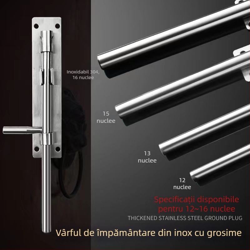 304 oțel inoxidabil – butterfly latch, bolt pentru ușă, montaj pe suprafață, pentru uși din lemn, uși principale și uși din fier sudat