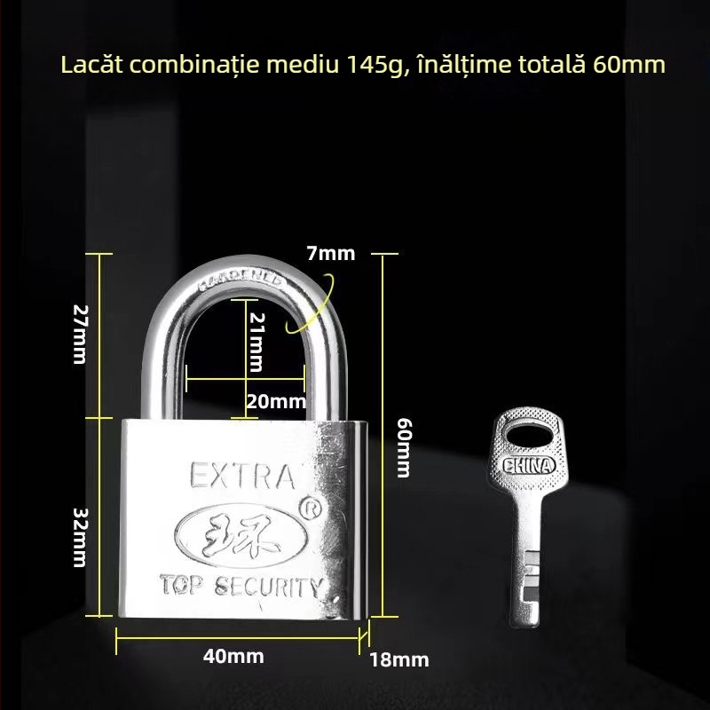 304 oțel inoxidabil – butterfly latch, bolt pentru ușă, montaj pe suprafață, pentru uși din lemn, uși principale și uși din fier sudat