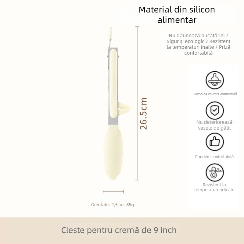 Xukang set spatule din silicon, 4 bucăți, cu clips pentru alimente și lingură de supă, antiaderent, antiderapant, rezistent la temperaturi înalte