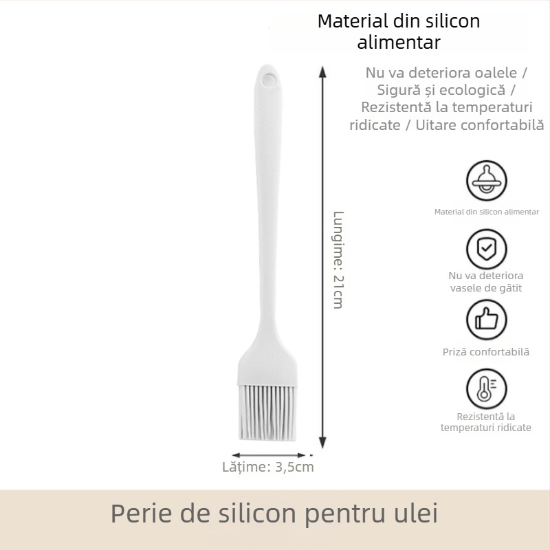 Xukang set spatule din silicon, 4 bucăți, cu clips pentru alimente și lingură de supă, antiaderent, antiderapant, rezistent la temperaturi înalte
