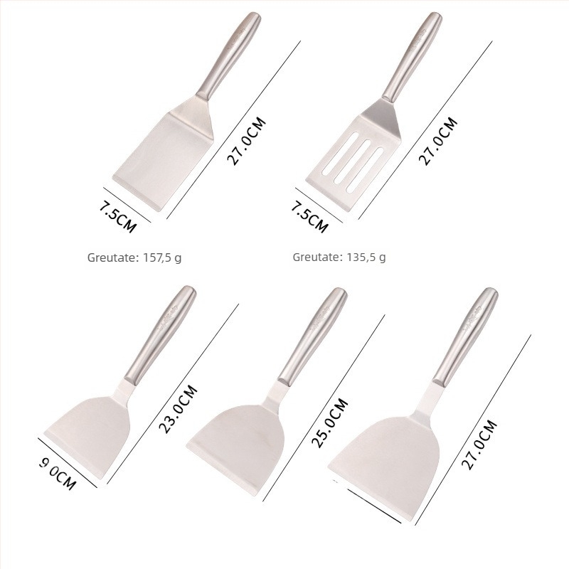 Set lingură și spatulă pentru teppanyaki, stil minimalist modern, brand Unique, lansat în 2023