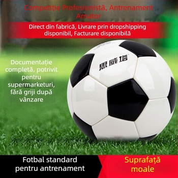 Minge de fotbal Rex PVC, cusută mecanic, Nr. 4/5