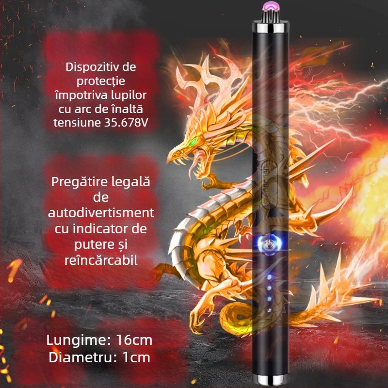 Geantă de depozitare cu dispozitiv de autoapărare, tehnologie avansată pentru exterior, alarmă puternică, protecție împotriva lupilor (Brand: Unique; Origine: Altul; Categorie: Geantă de depozitare)