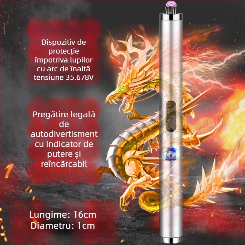 Geantă de depozitare cu dispozitiv de autoapărare, tehnologie avansată pentru exterior, alarmă puternică, protecție împotriva lupilor (Brand: Unique; Origine: Altul; Categorie: Geantă de depozitare)