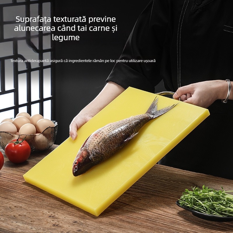 Tocător din plastic – antibacterian, rezistent la mucegai, de calitate alimentară, pentru bucătărie casnică și utilizare comercială