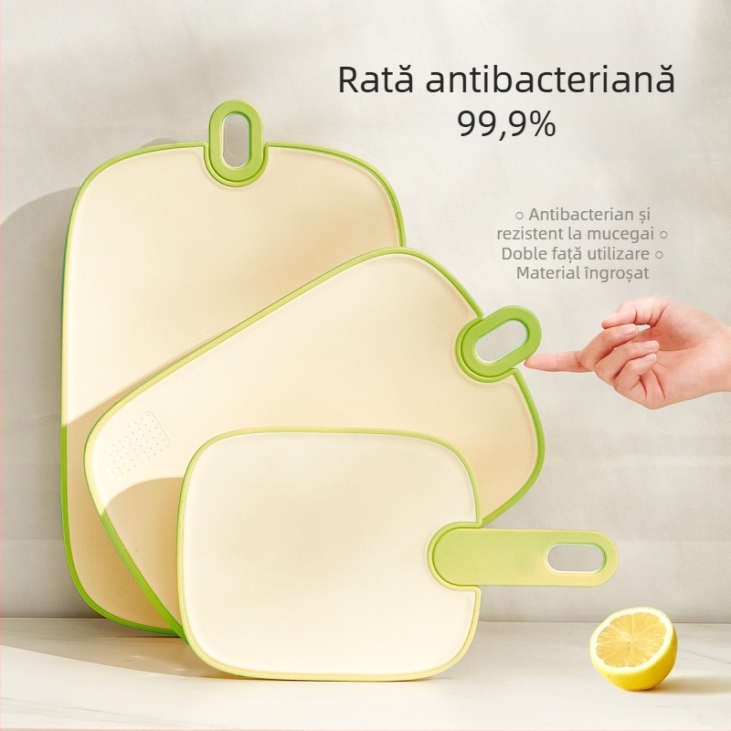 tocător de bucătărie din plastic, cu două fețe, antibacterian, pentru uz casnic, lansat în 2024