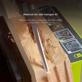 Set dălți pentru tâmplă cu lame din oțel mangan, mâner din lemn de fag – dălți plate și semi-cercuri