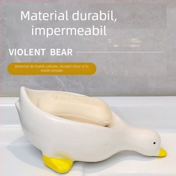 Vas de săpun din plastic, în formă de lebădă, cu drenaj, set de 300 bucăți, model 54645646