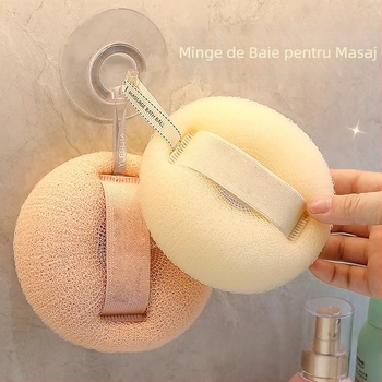 Bila de baie cu spumă moale și design floral, dublă utilizare, cod 888-D, origine Zhejiang, pentru adulți