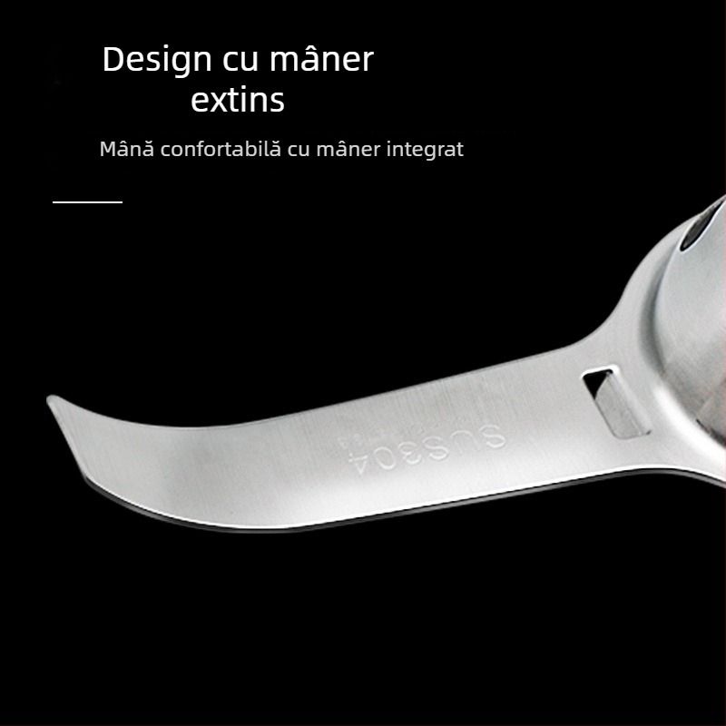 Separator albușuri ouă, oțel inoxidabil 304, manual, pentru cofetărie casnică, procesare personalizabilă