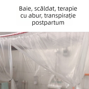 Cabina de baie din PE transparentă, dreptunghiulară, grosime normală, personalizabilă, disponibile mai multe dimensiuni