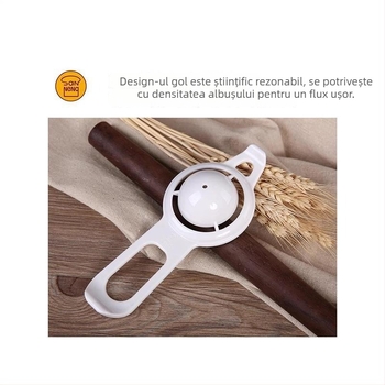 Separator de ouă cu filtru automat, lingură de separare a albușului, SN4625