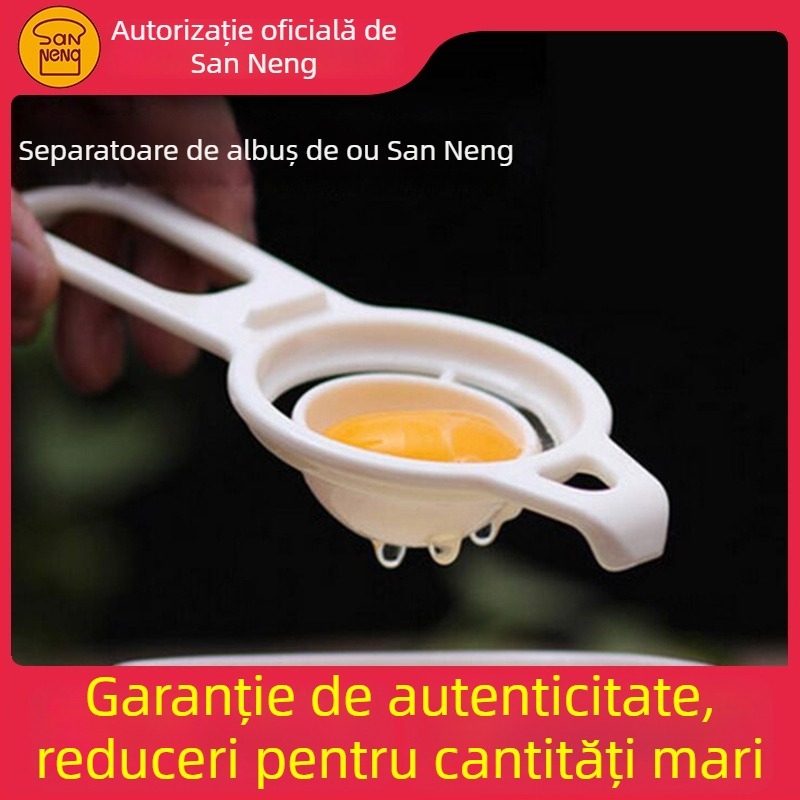 Separator de ouă cu filtru automat, lingură de separare a albușului, SN4625