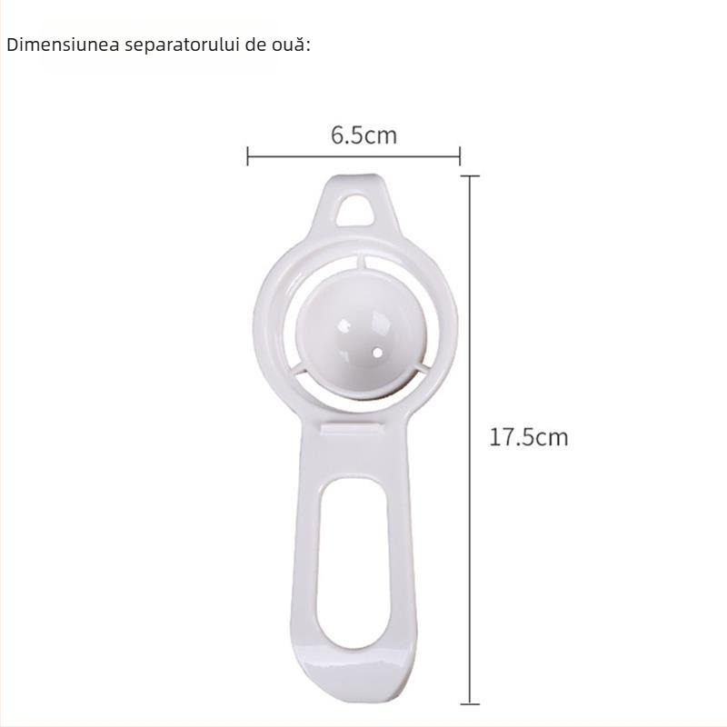 Separator de ouă cu filtru automat, lingură de separare a albușului, SN4625