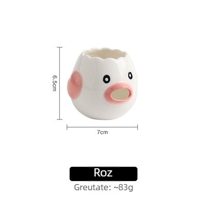 Separator ceramic pentru albuș și gălbenuș, fără electricitate, design modern minimalist