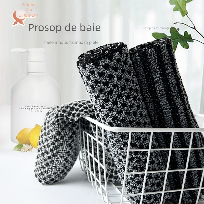Prosop de baie Jiahe Textile, Poliester, Personalizare disponibilă, 200 bucăți per cutie, Etichetă privată licențiată disponibilă