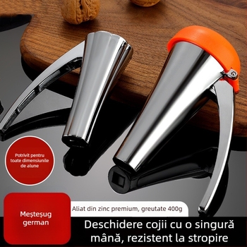 Clip pentru nuci din aliaj de zinc pentru bucătărie, design întărit, opțiune de personalizare și imprimare logo
