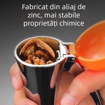 Clip pentru nuci din aliaj de zinc pentru bucătărie, design întărit, opțiune de personalizare și imprimare logo
