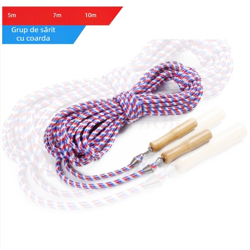 Coardă de sărit pentru grupuri - poliester, HADLAC, etichetă privată licențiată, pentru fitness