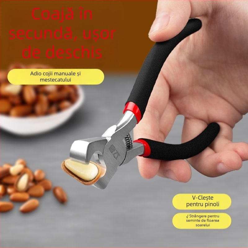 Spargător pentru nuci de pin — Lichang, oțel de înalt carbon, mecanism de strângere