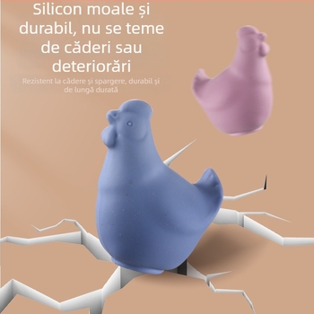 Separator de albuș din silicon — design cu pui, Kesi, fără electricitate, bucătărie casnică