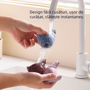 Separator de albuș din silicon — design cu pui, Kesi, fără electricitate, bucătărie casnică