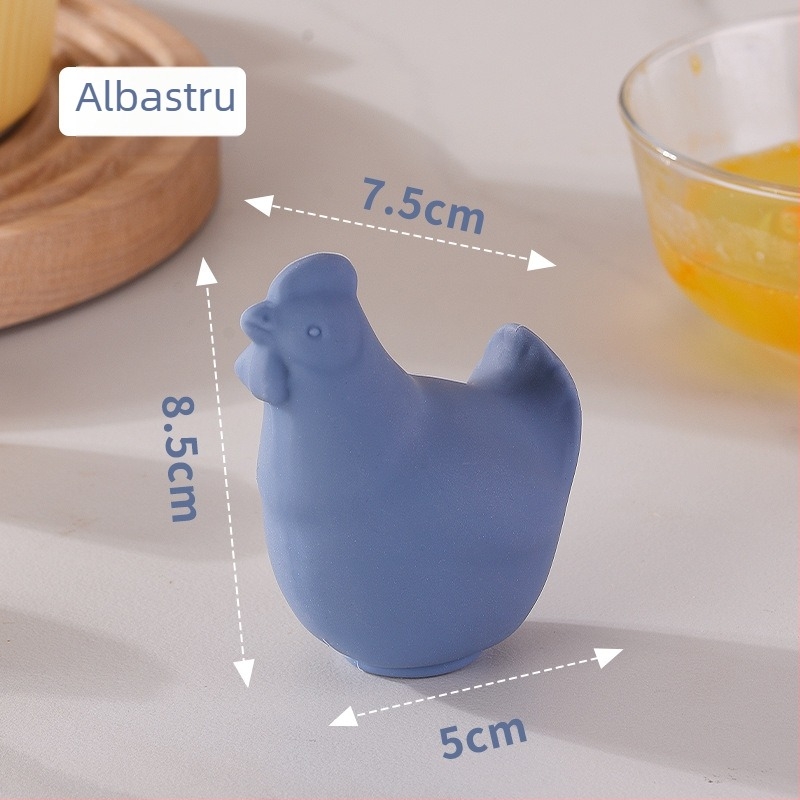Separator de albuș din silicon — design cu pui, Kesi, fără electricitate, bucătărie casnică