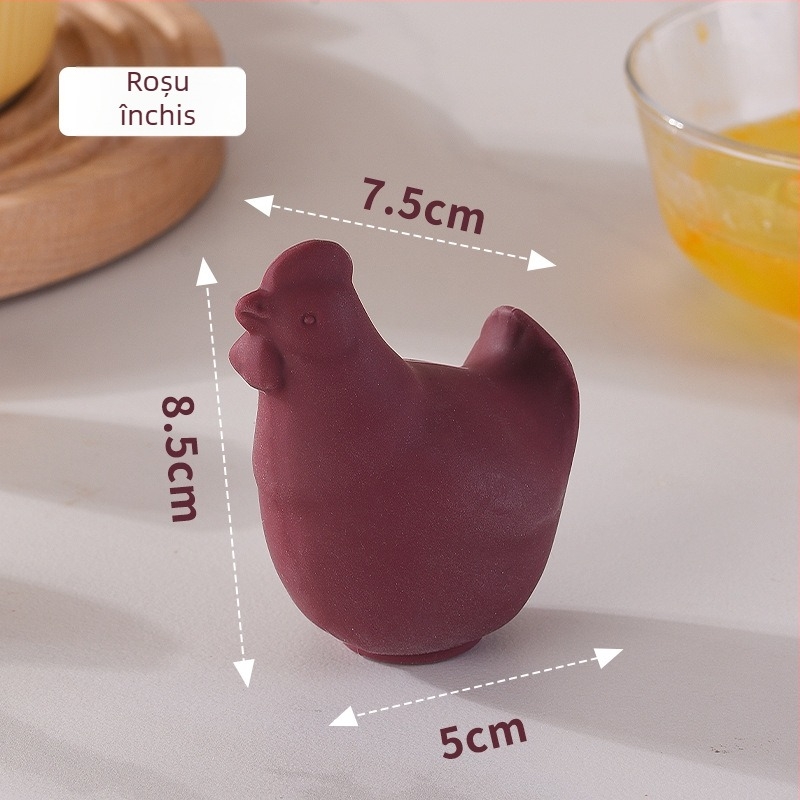 Separator de albuș din silicon — design cu pui, Kesi, fără electricitate, bucătărie casnică