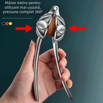 Deschizător de castane din aliaj de aluminiu – multifuncțional, design încrucișat, pentru uz casnic