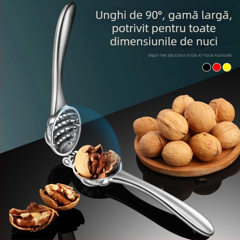 Deschizător de castane din aliaj de aluminiu – multifuncțional, design încrucișat, pentru uz casnic