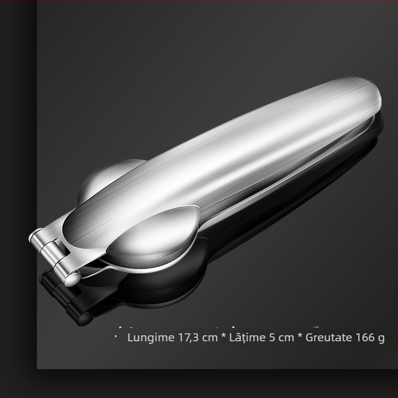 AKL deschizător de castane din oțel inoxidabil 304, clip de economisire a efortului, unealtă multifuncțională pentru uz casnic, logo imprimat, etichetă privată disponibilă