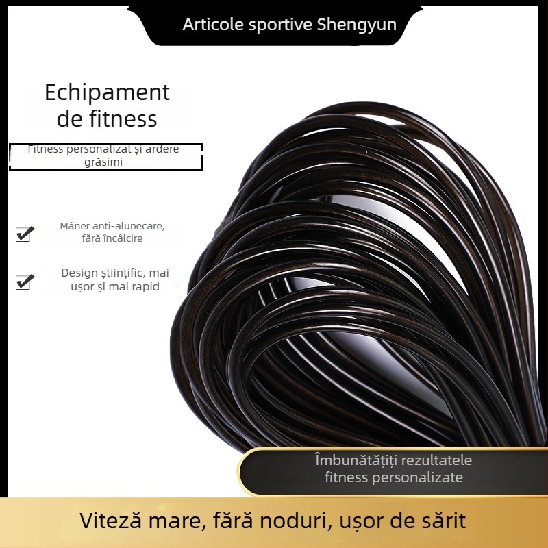 Sfoară de sărit cu PVC, personalizabilă, pentru alergare și fitness