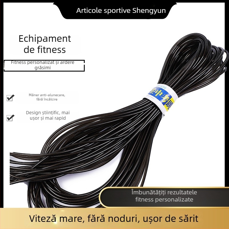Sfoară de sărit cu PVC, personalizabilă, pentru alergare și fitness